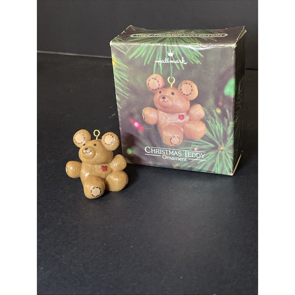 Hallmark - Tree Trimmer Collection Christmas Teddy